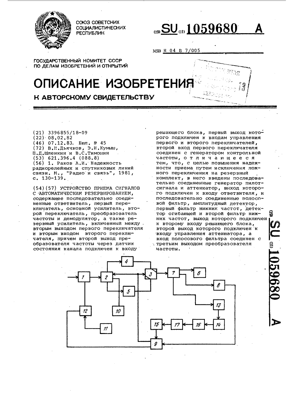 Контрольные частоты